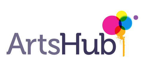 This image has an empty alt attribute; its file name is artshub-logo-large.png